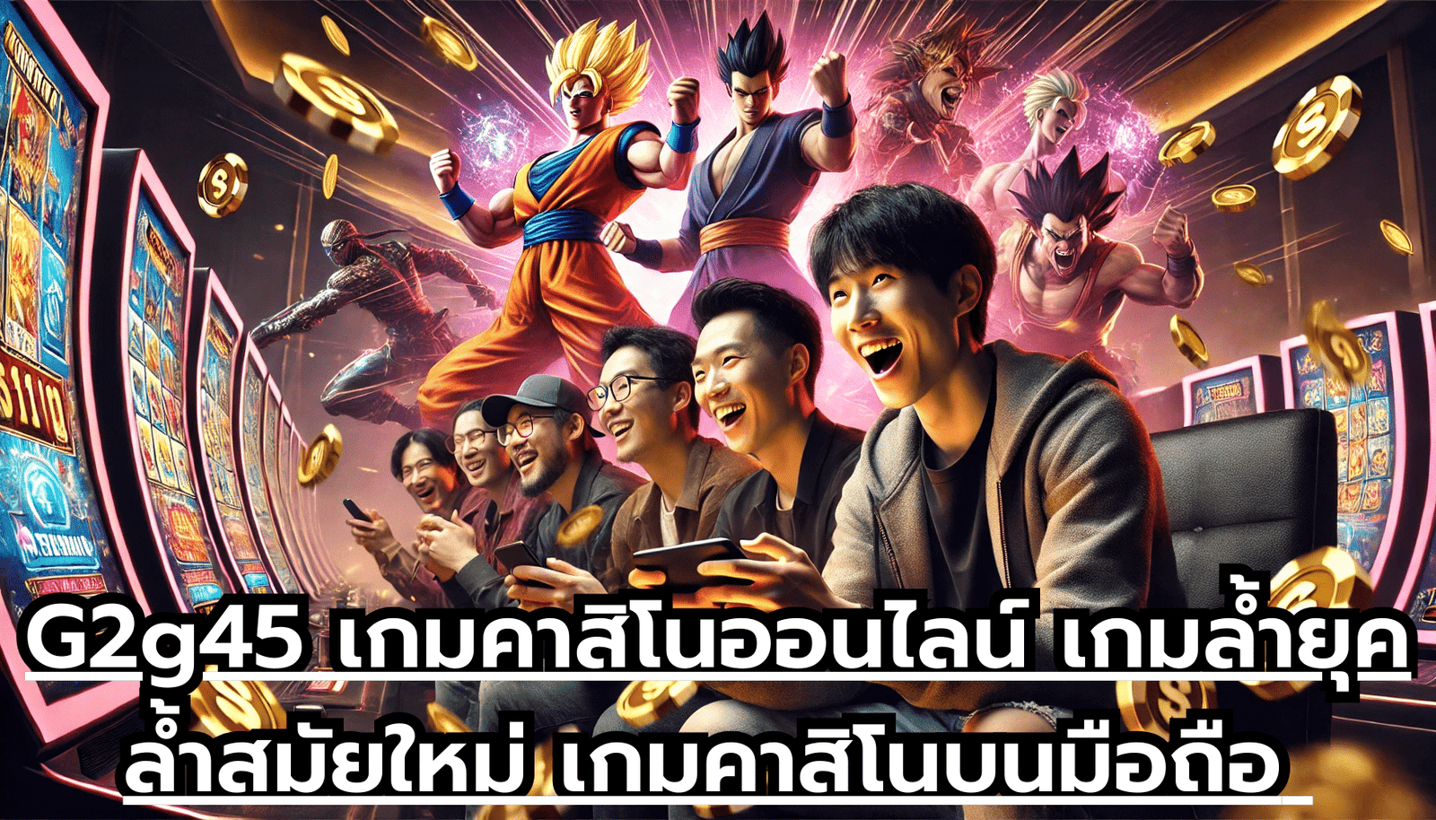 G2g45 เกมคาสิโนออนไลน์ เกมล้ำยุค ล้ำสมัยใหม่ เกมคาสิโนบนมือถือ แจ๊คพ็อตลงหนักทุกวัน