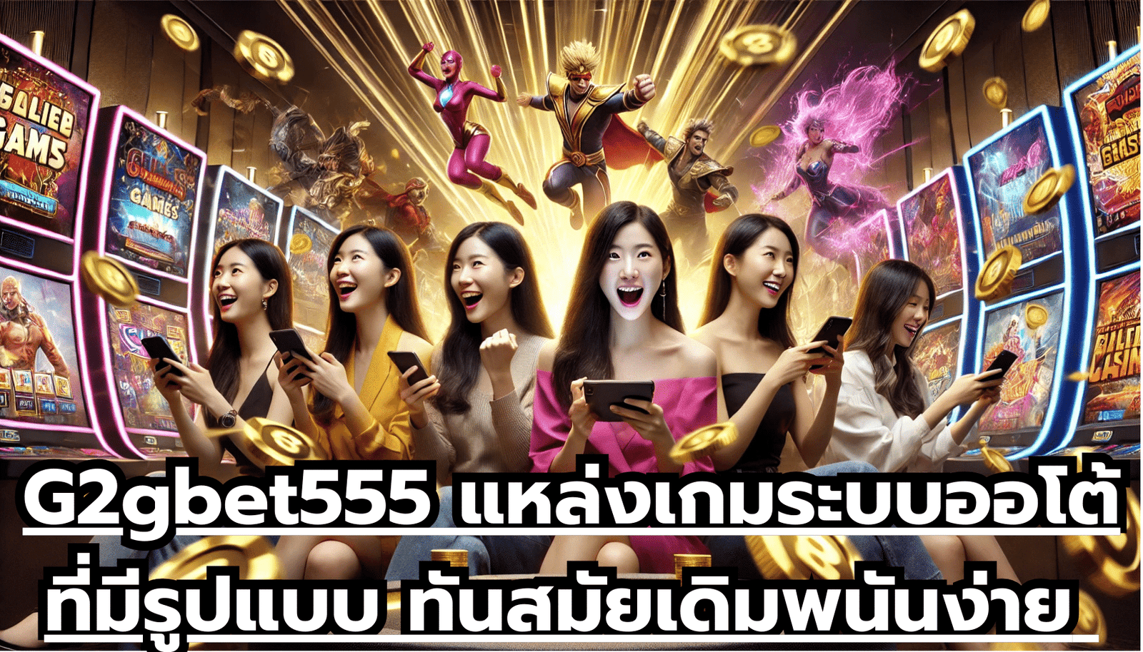 G2gbet555 แหล่งเกมระบบออโต้ ที่มีรูปแบบ ทันสมัย เดิมพนันง่ายผ่านมือถือ เล่นได้ทุกเวลา